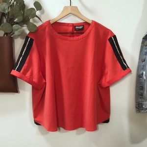 ⋐NWT Under Armour Retro Style Crop Top⋑